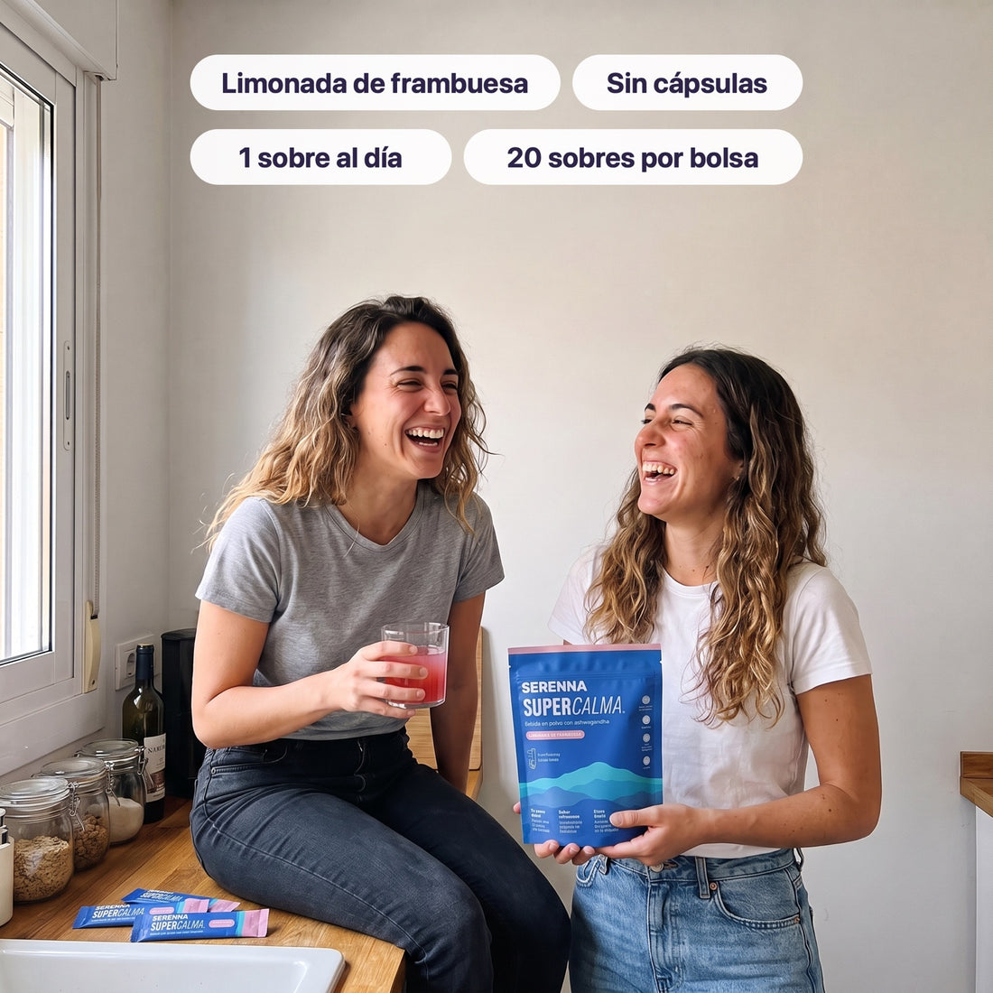 Dos amigas con SuperCalma
